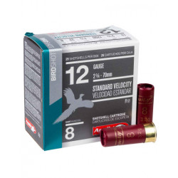 Aguila Bird Shot 12 Gauge 2-3/4in #8 1-1/8oz Upland Shotshells - 25 Rounds