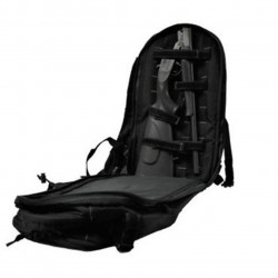 American Tactical ATIG20NMDSURG Nomad SGS 20 Gauge 18.5" Single Shot Black W/ Green RUKX Gear Survivor Backpack