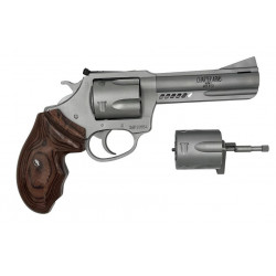 Charter Arms Model 73942 Double Dog (Mag Pug & Pitbull Combo) .357 Magnum W/ 9mm Conversion Cylinder 4.2" 5 Rounds Stainless/Walnut