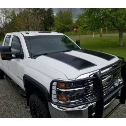 Chevrolet Silverado 2500HD (2015-2019) Lensun 110W Hood Flexible Solar Panel Complete Kit