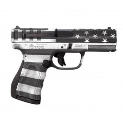 Citadel CITCP9USG Centurion CP9 OR 9mm 4" 14+1 Grayscale US Flag Cerakote