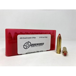 Dogwood 450 Bushmaster Ammunition DW4550A 250 Grain Ballistic Tip 20 Rounds