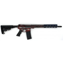 Great Lakes Firearms 223 Wylde GL15223F-AMF AR-15 16" 30+1 Nitride Barrel/Battleworn American Flag