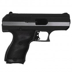 Hi-Point .380ACP Compact Poly-Frame Pistol 8+1 w/ Hard Case and Tuff1 Grip Black/Silver