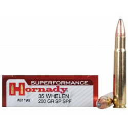 Hornady 35 Whelen Superformance H81193 200 gr SP 20 rounds