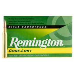 Remington 280 Rem Ammunition Cor-lokt R280R1 150 Grain Pointed Soft Point 20 Rounds