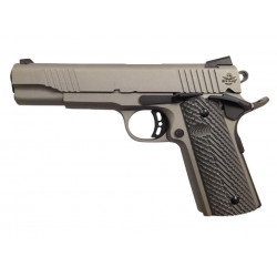Rock Island Armory 56419 Rock Standard M1911 A1 FS 5" 45ACP 8+1 Gun Metal Gray Cerakote