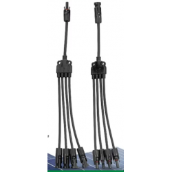Rogie Y connectors 1 in 4 out 1 set