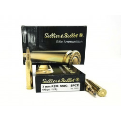 Seller & Bellot 7mm Rem Mag Ammunition SB7A 173 Grain SPCE 20 Rounds