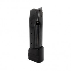 Shield Arms S15 Handgun Magazine Black 9mm Luger 15/rd with +2 Extension