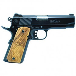 TriStar American Classic Commander 1911 Handgun 9mm Luger 10rd Magazine 4.25" Barrel Black with Wood Grip