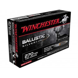 Winchester 270 Win Supreme SBST270 130 gr Ballistic Silver Tip 20 rounds