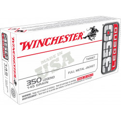 Winchester 350 Legend Ammunition USA3501 145 Grain Full Metal Jacket 20 Rounds
