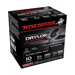 Winchester 10 Gauge Ammunition Drylock XSC10BBB 3-1/2" BBB Shot 1-5/8oz 1350fps 25 Rounds