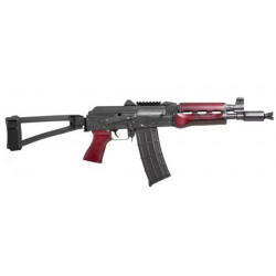 Zastava Arms ZPAP85 5.56 NATO Semi-Auto Pistol 10" 30+1 ZP85556TBSR Serbian Red Furniture/Blued W/ Folding Brace